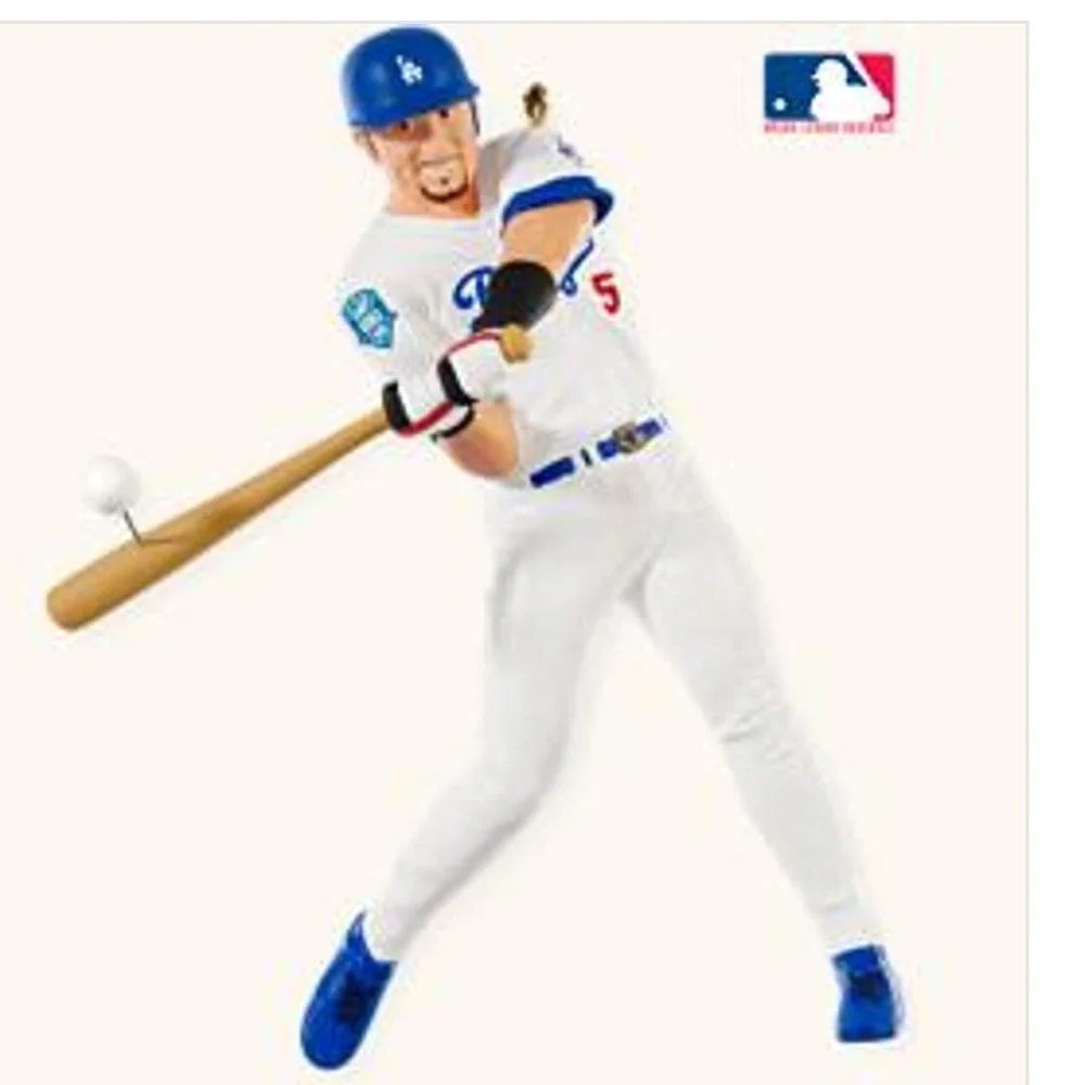 Hallmark Nomar Garciaparra MLB Baseball Christmas Ornament 2008 NWT Dodgers